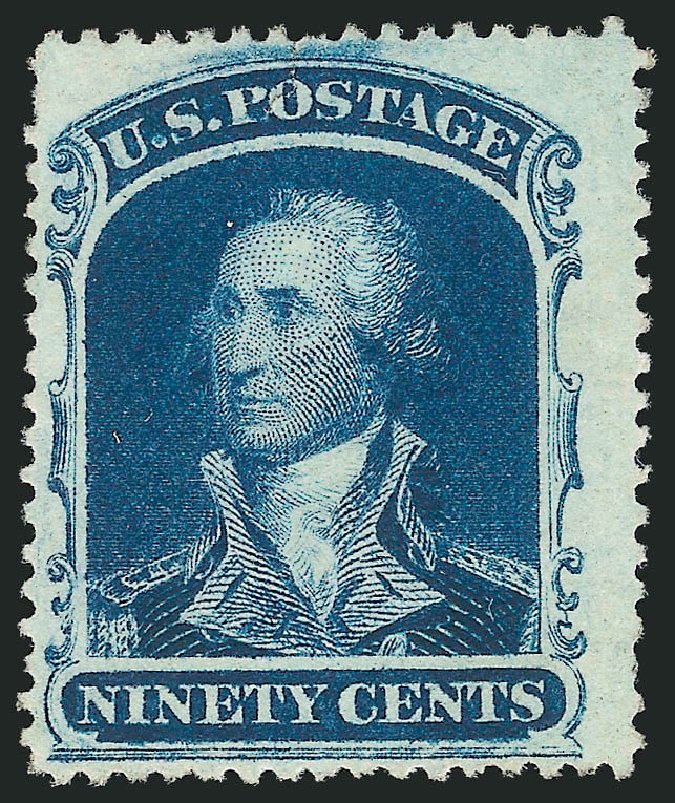 Values of US Stamp Scott Catalog #39: 1860 90c Washington. Robert Siegel Auction Galleries, Oct 2014, Sale 1082, Lot 359