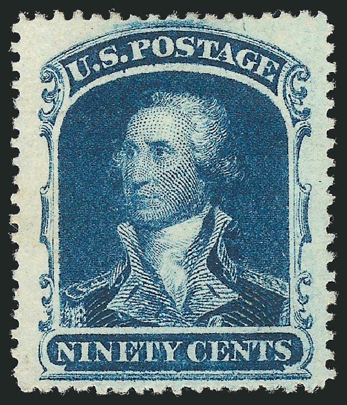 Prices of US Stamps Scott Cat. 39 - 90c 1860 Washington. Robert Siegel Auction Galleries, Oct 2011, Sale 1014, Lot 1131