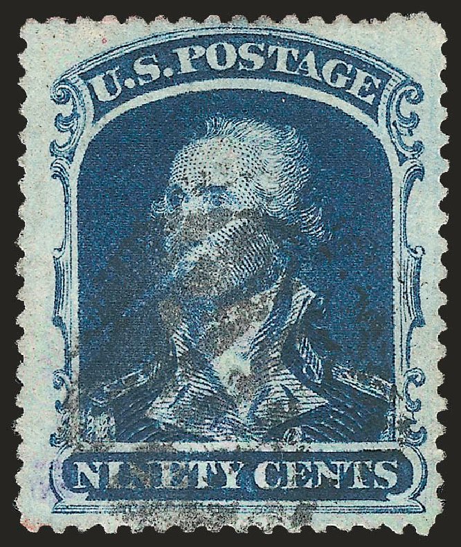 Price of US Stamp Scott # 39: 1860 90c Washington. Robert Siegel Auction Galleries, Jun 2009, Sale 975, Lot 1231