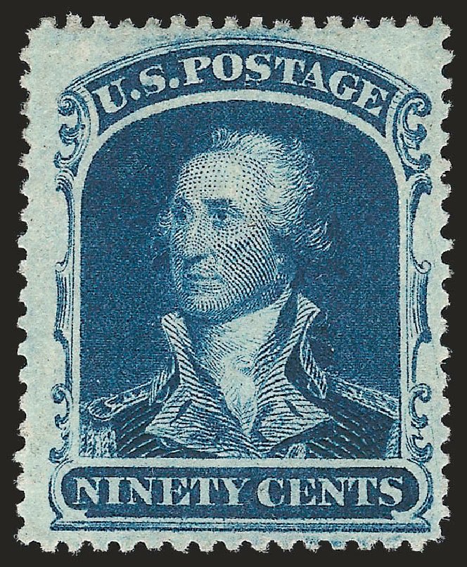Price of US Stamps Scott #39 - 1860 90c Washington. Robert Siegel Auction Galleries, Sep 2009, Sale 976, Lot 1271