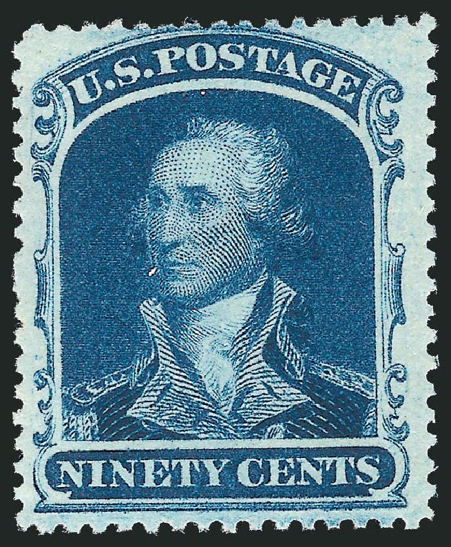 US Stamps Price Scott Cat. # 39 - 90c 1860 Washington. Robert Siegel Auction Galleries, Oct 2011, Sale 1014, Lot 1134