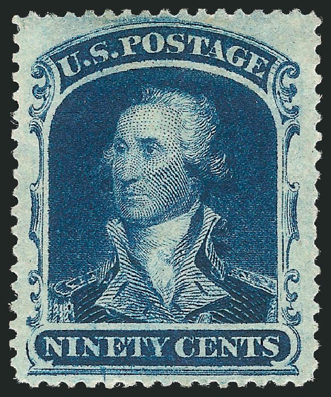 Cost of US Stamp Scott Cat. # 39 - 90c 1860 Washington. Robert Siegel Auction Galleries, May 2013, Sale 1044, Lot 84