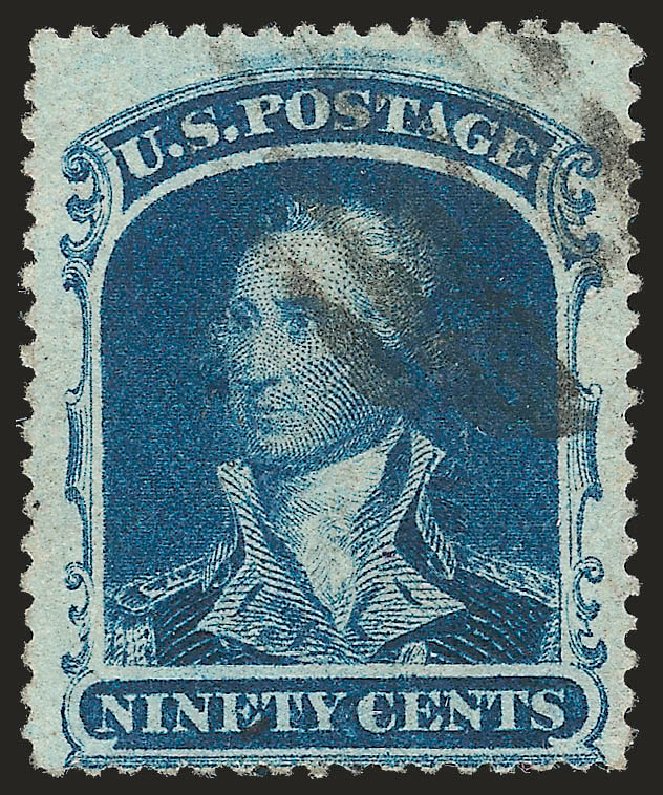 US Stamps Price Scott Catalogue # 39 - 1860 90c Washington. Robert Siegel Auction Galleries, Dec 2009, Sale 982, Lot 5164