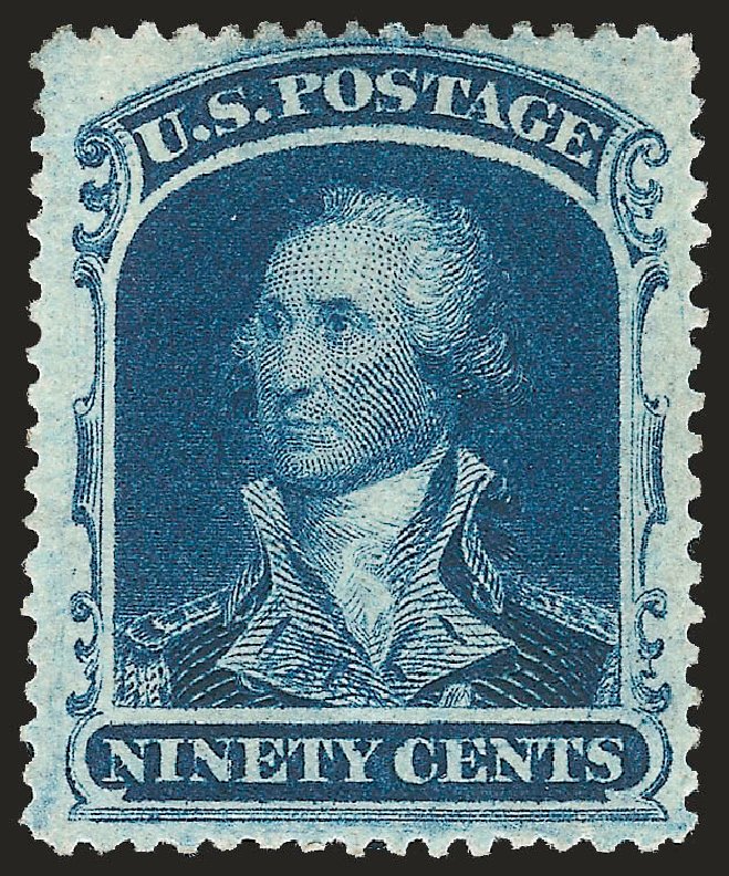 Cost of US Stamp Scott Cat. 39: 1860 90c Washington. Robert Siegel Auction Galleries, Sep 2009, Sale 976, Lot 1272