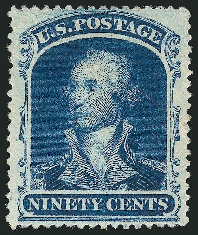 US Stamp Price Scott # 39 - 1860 90c Washington. Robert Siegel Auction Galleries, Nov 2013, Sale 1061, Lot 3453
