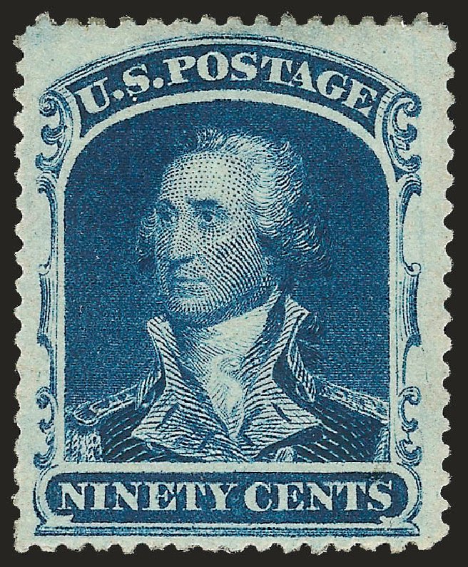 Cost of US Stamps Scott # 39 - 1860 90c Washington. Robert Siegel Auction Galleries, Jan 2009, Sale 968, Lot 53