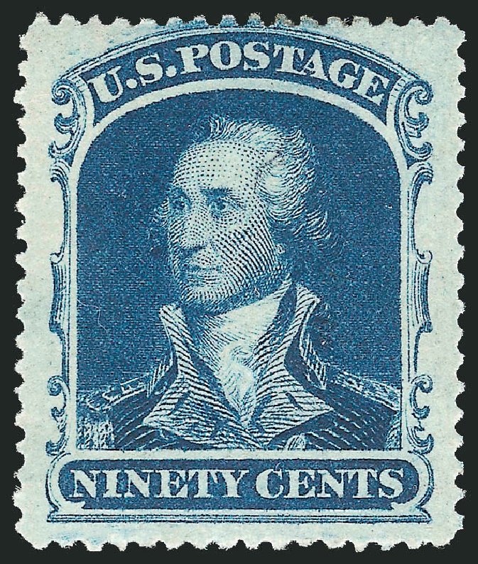 US Stamps Prices Scott Catalogue #39 - 1860 90c Washington. Robert Siegel Auction Galleries, Sep 2009, Sale 976, Lot 1273