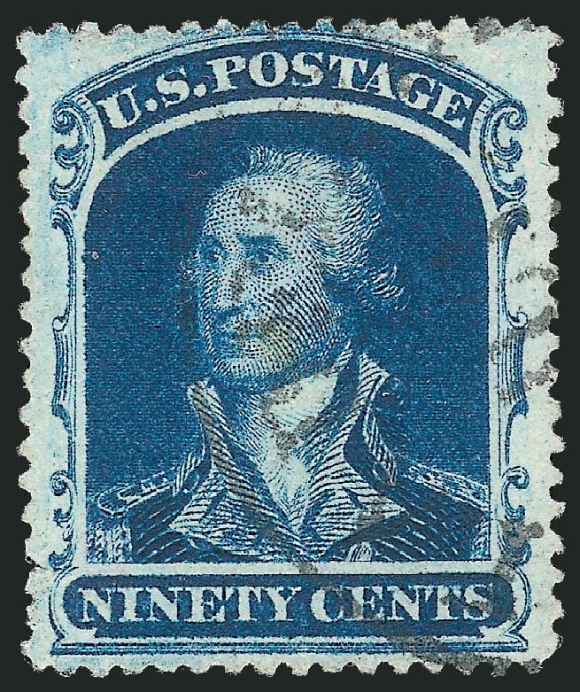 Costs of US Stamp Scott # 39: 1860 90c Washington. Robert Siegel Auction Galleries, Sep 2010, Sale 993, Lot 356