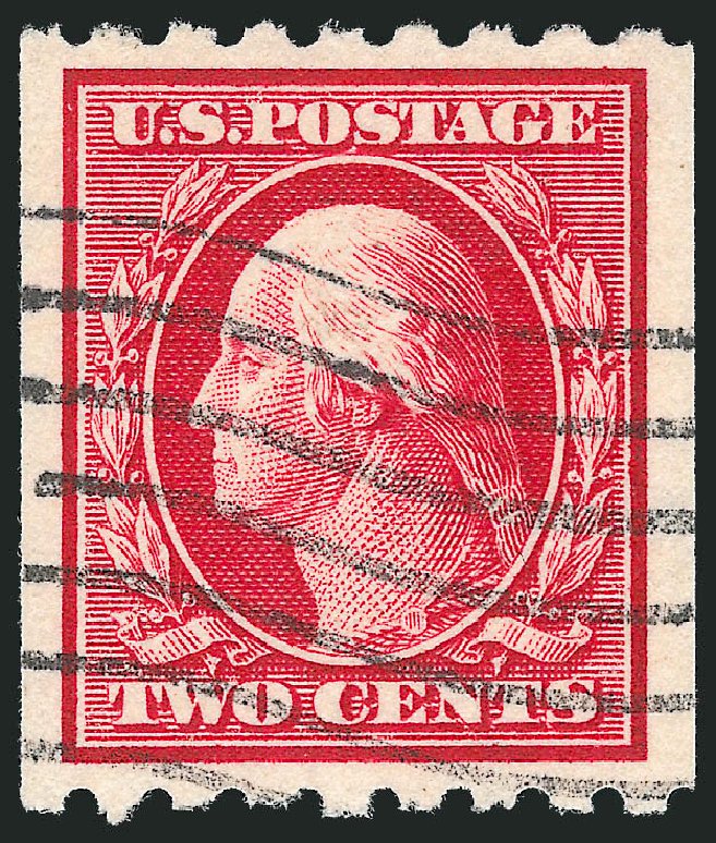 Price of US Stamps Scott Cat. #391: 2c 1910 Washington Coil. Robert Siegel Auction Galleries, Oct 2012, Sale 1032, Lot 3494
