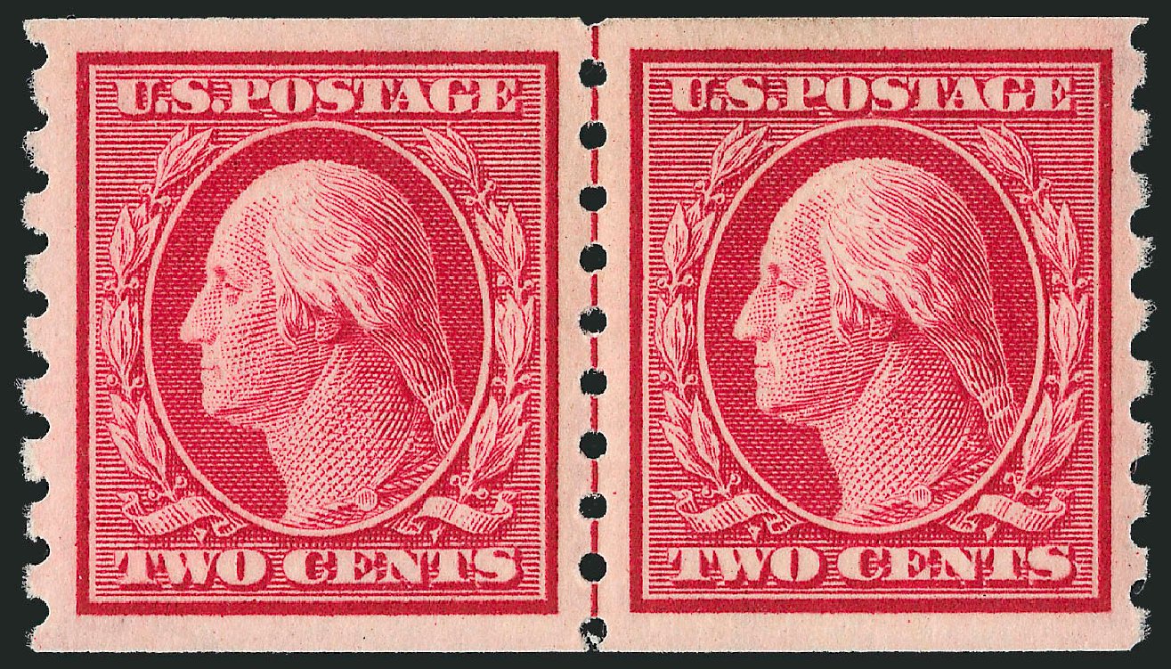 Prices of US Stamp Scott # 393: 2c 1910 Washington Coil. Robert Siegel Auction Galleries, Oct 2011, Sale 1013, Lot 398