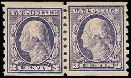 Price of US Stamps Scott Catalogue # 394: 3c 1911 Washington Coil. H.R. Harmer, Nov 2013, Sale 3004, Lot 1247