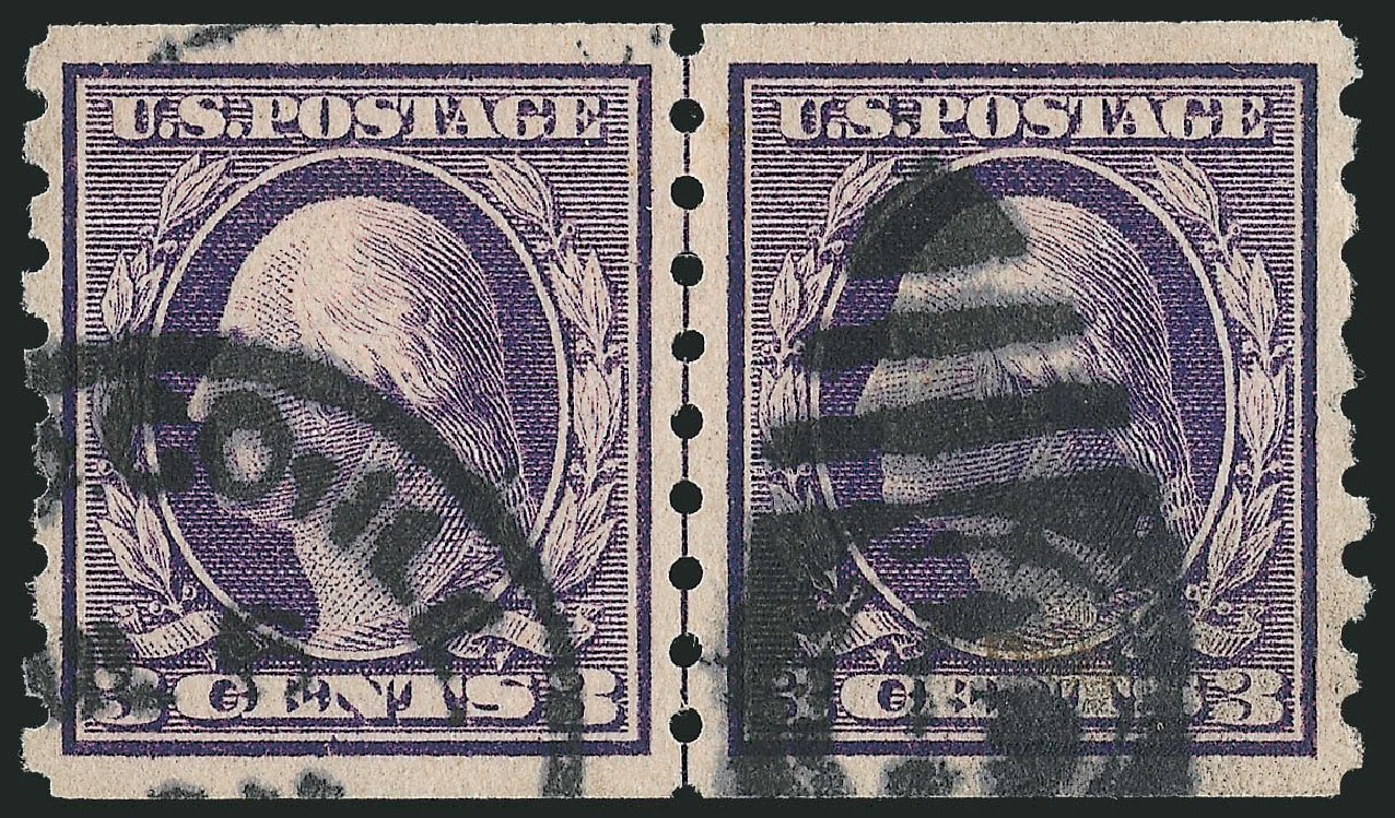 Price of US Stamp Scott Catalog 394 - 1911 3c Washington Coil. Robert Siegel Auction Galleries, Sep 2009, Sale 976, Lot 1975