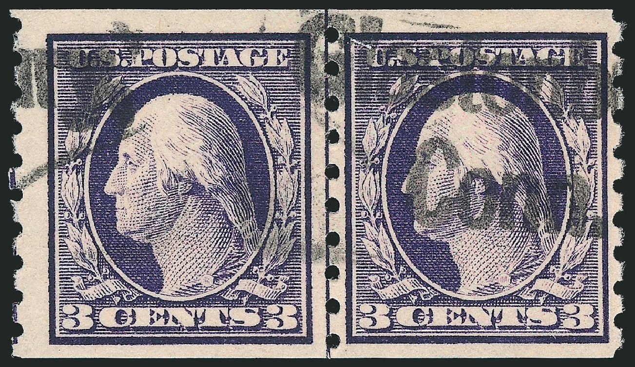 Price of US Stamp Scott Catalog #394: 3c 1911 Washington Coil. Robert Siegel Auction Galleries, Mar 2013, Sale 1040, Lot 1762