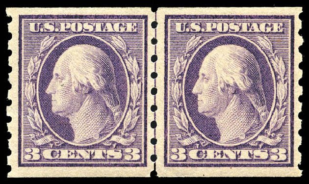 Costs of US Stamp Scott Cat. # 394: 3c 1911 Washington Coil. Matthew Bennett International, May 2014, Sale 350, Lot 546