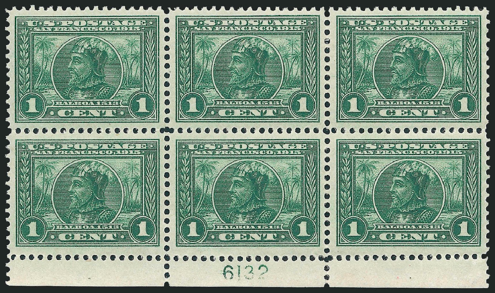 Prices of US Stamps Scott Cat. # 397 - 1c 1913 Panama-Pacific Exposition. Robert Siegel Auction Galleries, Apr 2009, Sale 971, Lot 1667