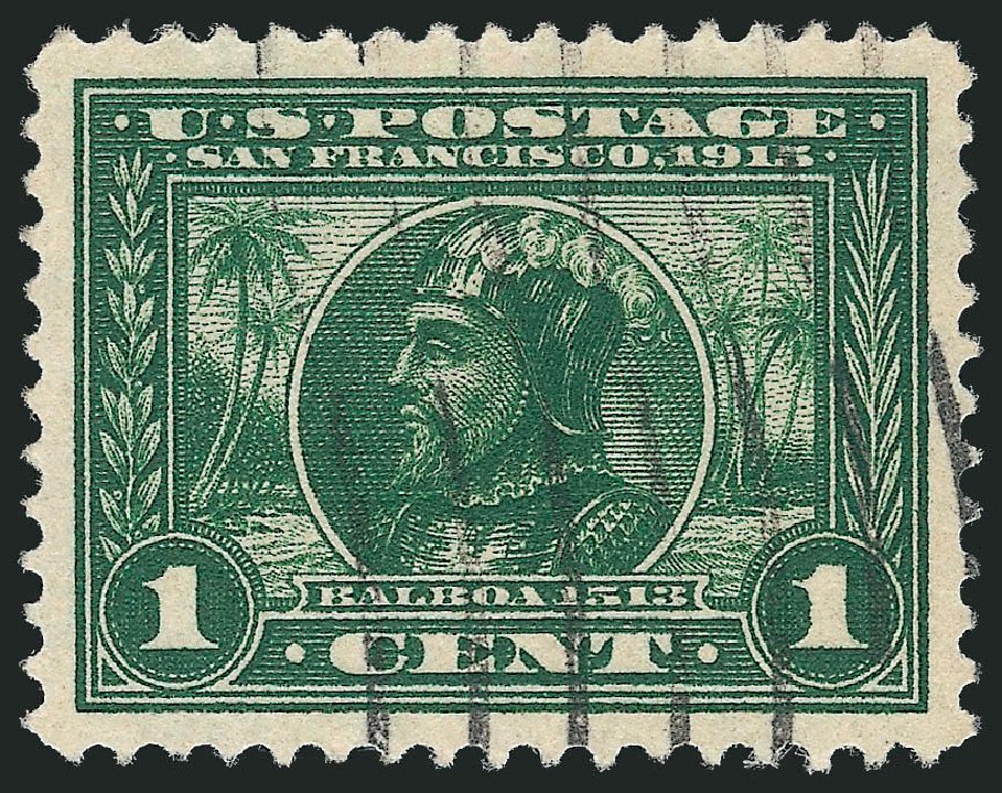 Prices of US Stamps Scott #397 - 1913 1c Panama-Pacific Exposition. Robert Siegel Auction Galleries, Oct 2010, Sale 997, Lot 5957