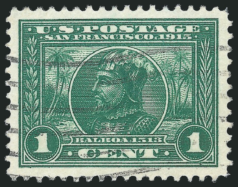 Values of US Stamps Scott Cat. #397 - 1c 1913 Panama-Pacific Exposition. Robert Siegel Auction Galleries, Mar 2013, Sale 1040, Lot 1770