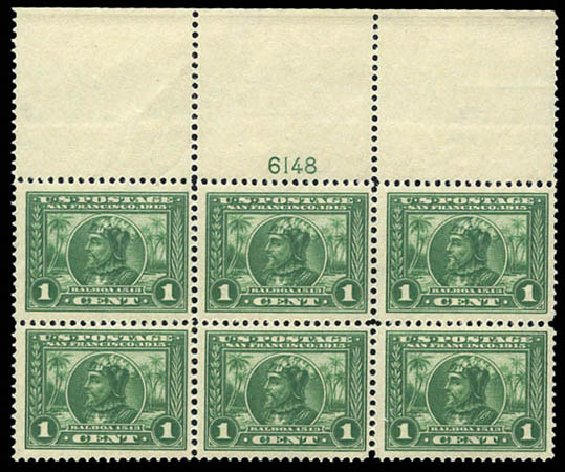 US Stamp Price Scott 397 - 1913 1c Panama-Pacific Exposition. Matthew Bennett International, Mar 2011, Sale 337, Lot 2863