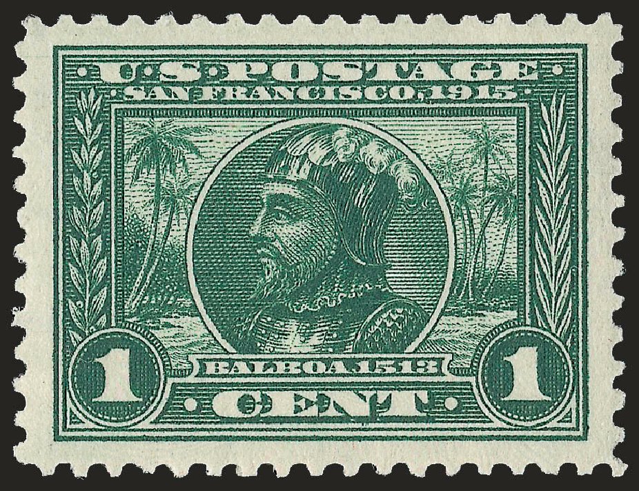 Values of US Stamps Scott Catalogue # 397: 1c 1913 Panama-Pacific Exposition. Robert Siegel Auction Galleries, Jun 2009, Sale 975, Lot 1793