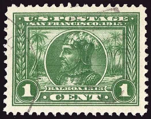 US Stamp Values Scott Cat. 397: 1913 1c Panama-Pacific Exposition. Spink Shreves Galleries, Jan 2014, Sale 146, Lot 393