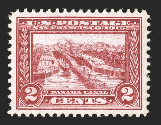 Price of US Stamp Scott Catalog # 398 - 1913 2c Panama-Pacific Exposition. Spink Shreves Galleries, Jul 2012, Sale 140, Lot 249