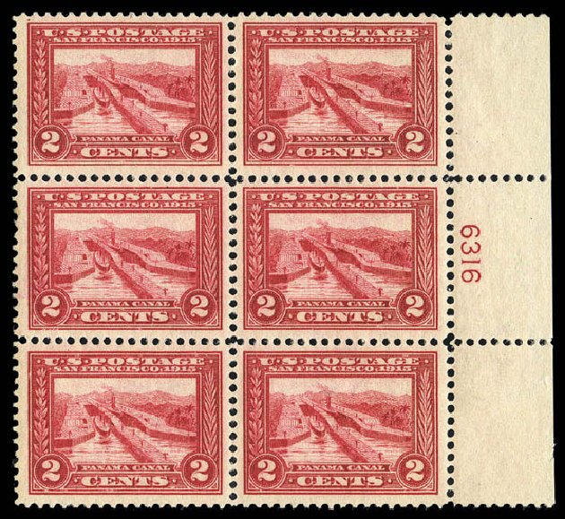 Cost of US Stamps Scott 398: 2c 1913 Panama-Pacific Exposition. Matthew Bennett International, Sep 2012, Sale 346, Lot 820