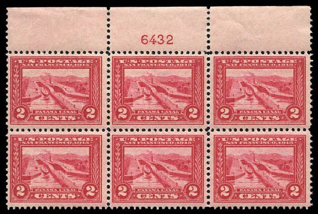 US Stamps Value Scott Catalogue #398: 2c 1913 Panama-Pacific Exposition. Matthew Bennett International, Mar 2011, Sale 337, Lot 2864
