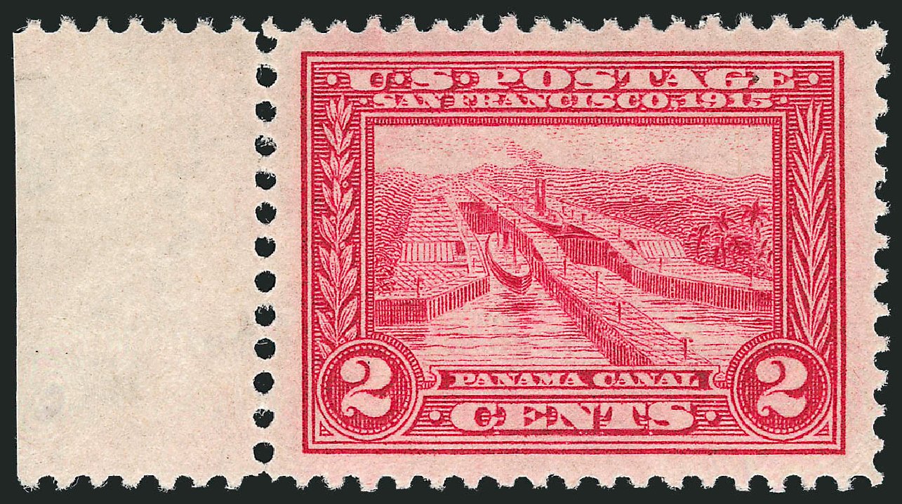Prices of US Stamp Scott Catalog # 398 - 1913 2c Panama-Pacific Exposition. Robert Siegel Auction Galleries, Sep 2009, Sale 968B, Lot 514