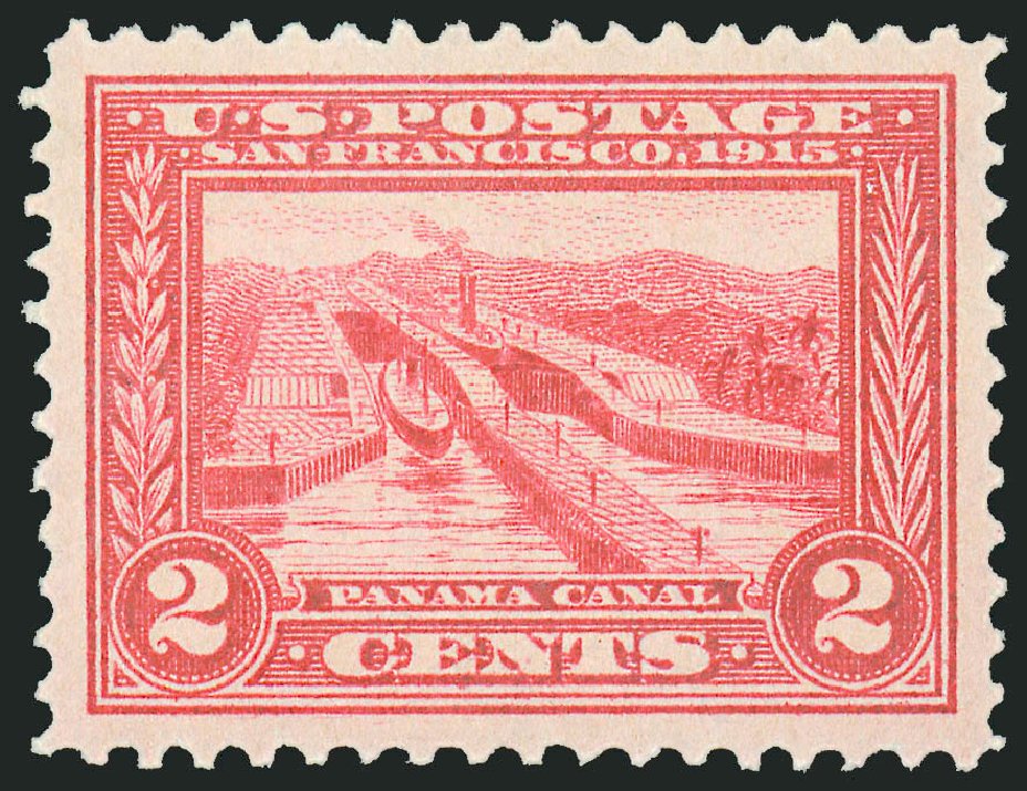 Price of US Stamps Scott Catalogue # 398: 2c 1913 Panama-Pacific Exposition. Robert Siegel Auction Galleries, Jun 2009, Sale 975, Lot 1795