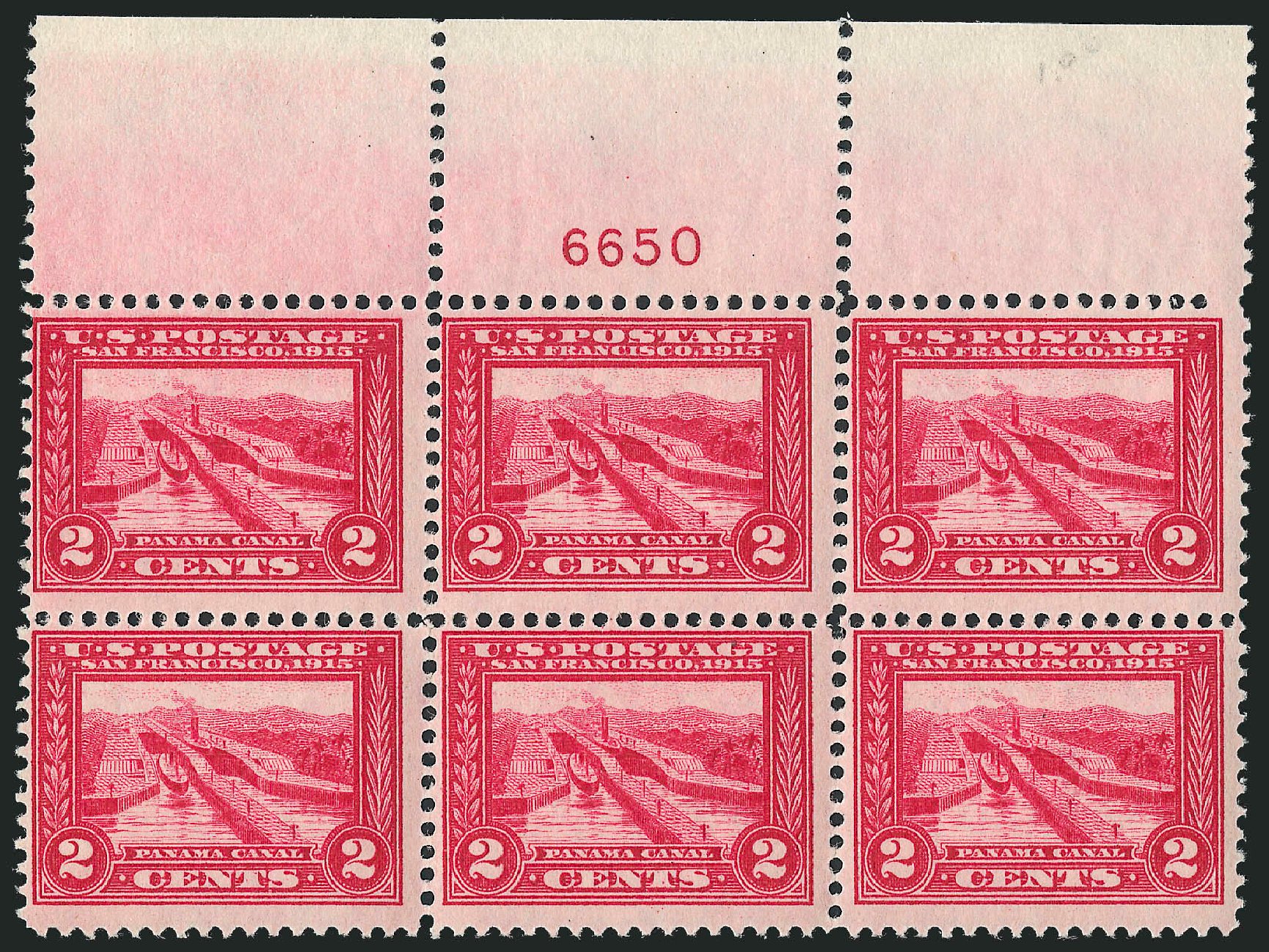 Price of US Stamps Scott Catalog # 398: 2c 1913 Panama-Pacific Exposition. Robert Siegel Auction Galleries, Apr 2009, Sale 971, Lot 1692