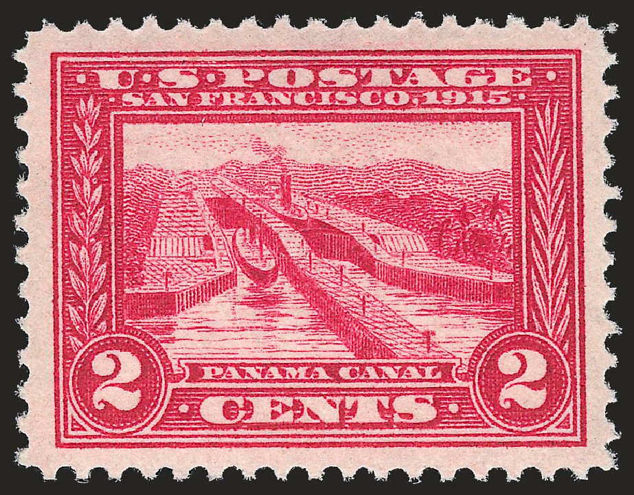 US Stamp Price Scott Catalog # 398 - 1913 2c Panama-Pacific Exposition. Robert Siegel Auction Galleries, Jun 2009, Sale 975, Lot 1796