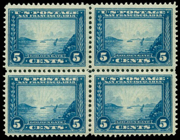 Price of US Stamp Scott #399 - 1913 5c Panama-Pacific Exposition. Matthew Bennett International, Jun 2008, Sale 328, Lot 927