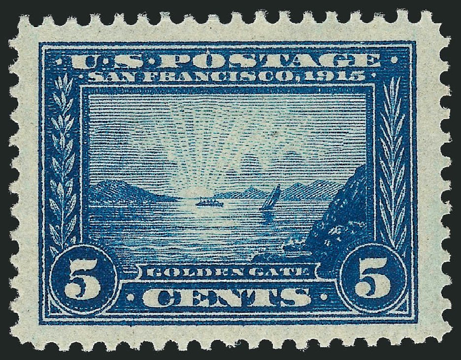 Cost of US Stamps Scott 399: 5c 1913 Panama-Pacific Exposition. Robert Siegel Auction Galleries, Oct 2011, Sale 1013, Lot 407