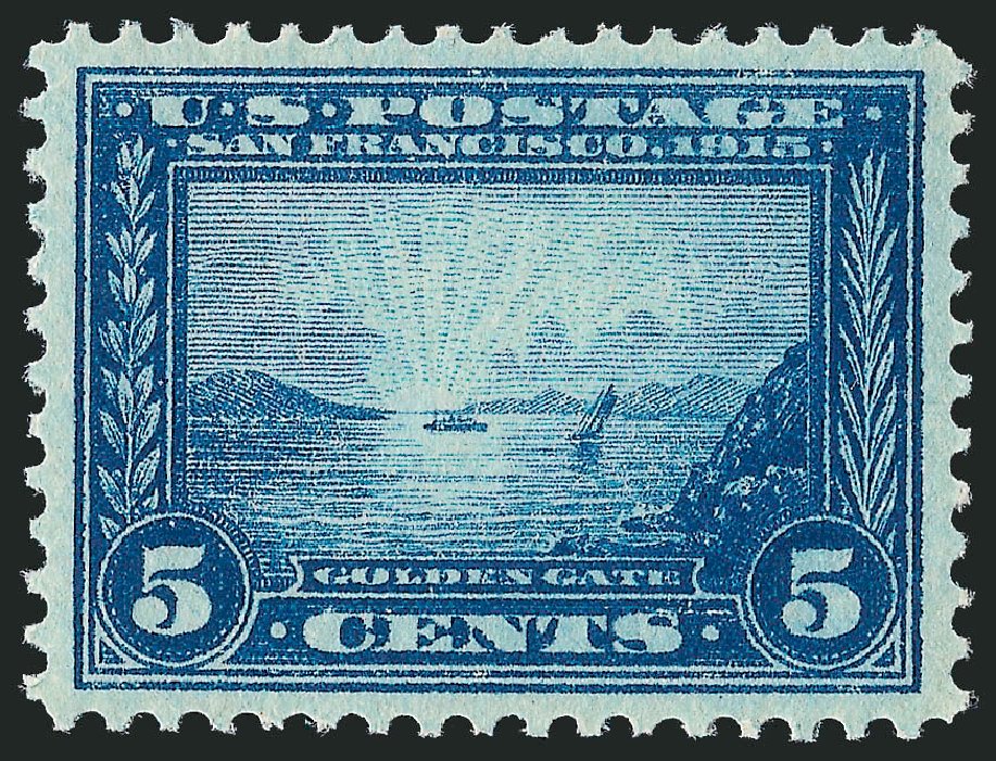 Costs of US Stamp Scott # 399: 5c 1913 Panama-Pacific Exposition. Robert Siegel Auction Galleries, Nov 2013, Sale 1061, Lot 3888
