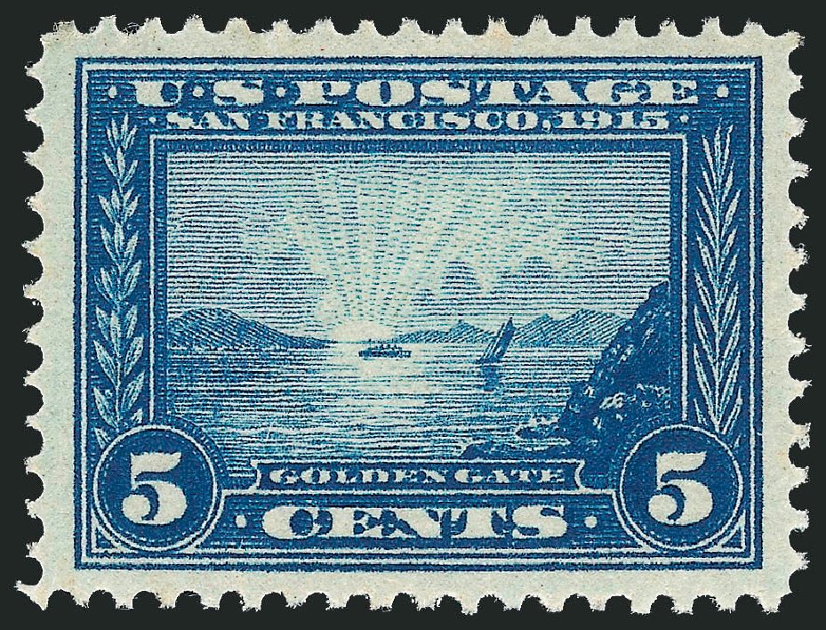 Prices of US Stamps Scott Cat. #399 - 1913 5c Panama-Pacific Exposition. Robert Siegel Auction Galleries, Oct 2011, Sale 1014, Lot 1859