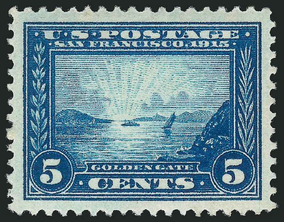 US Stamp Value Scott # 399: 1913 5c Panama-Pacific Exposition. Robert Siegel Auction Galleries, Mar 2012, Sale 1019, Lot 779