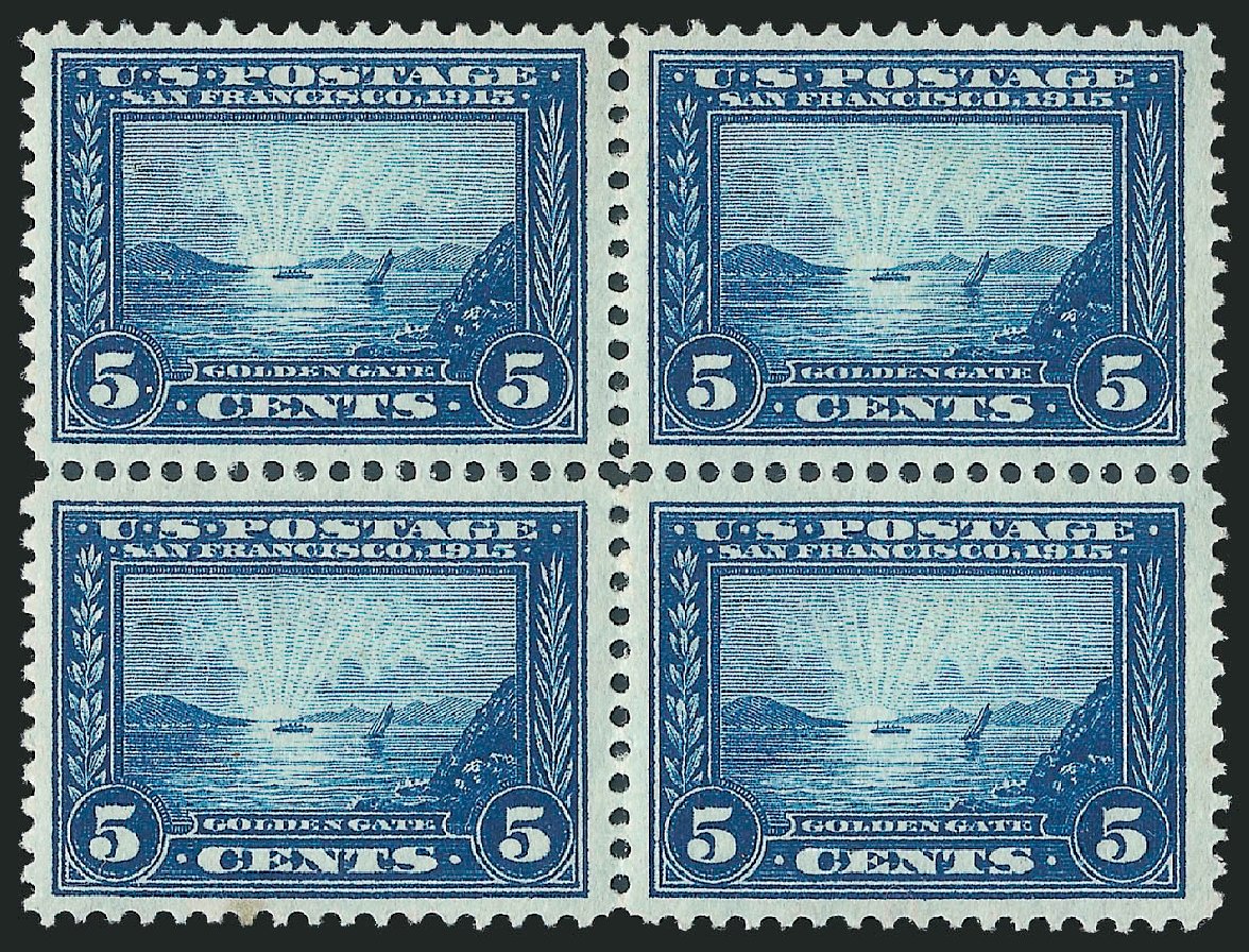 Prices of US Stamps Scott Catalogue #399: 5c 1913 Panama-Pacific Exposition. Robert Siegel Auction Galleries, Mar 2011, Sale 1007, Lot 2690