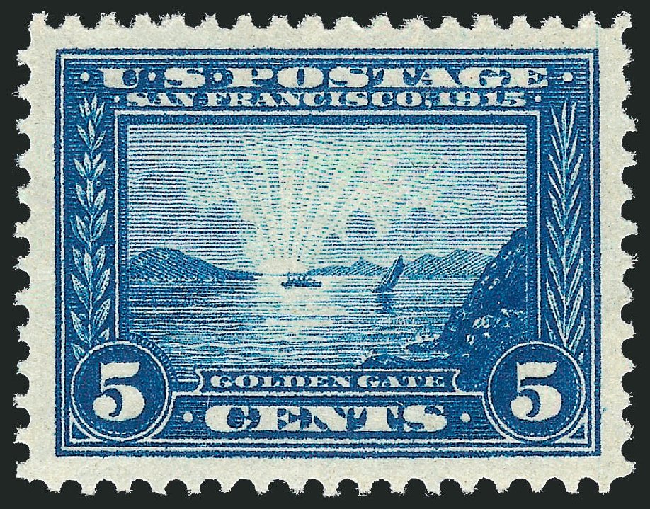 Price of US Stamp Scott Cat. # 399: 5c 1913 Panama-Pacific Exposition. Robert Siegel Auction Galleries, Oct 2010, Sale 997, Lot 5960