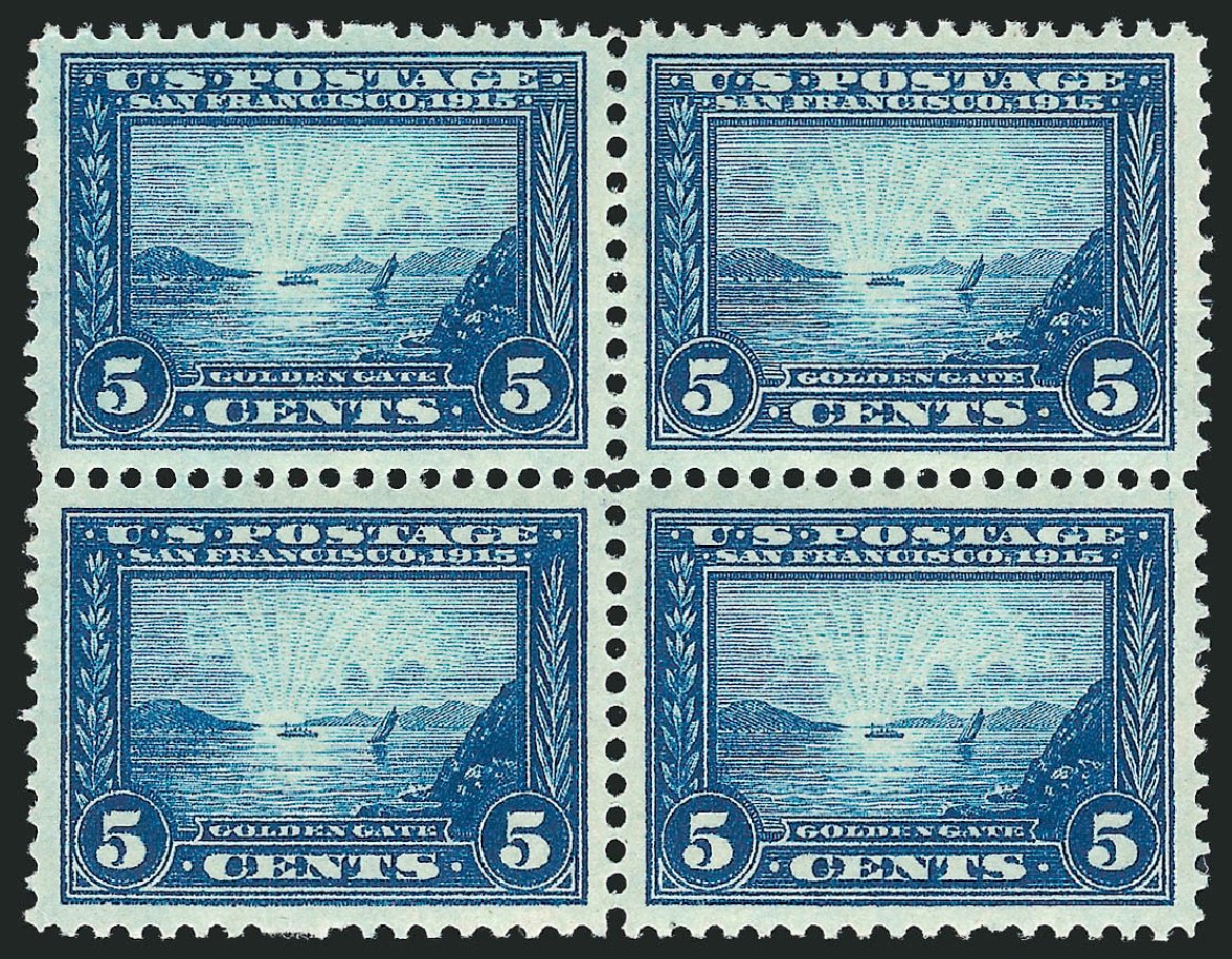 Costs of US Stamps Scott #399: 5c 1913 Panama-Pacific Exposition. Robert Siegel Auction Galleries, Dec 2012, Sale 1037, Lot 2035