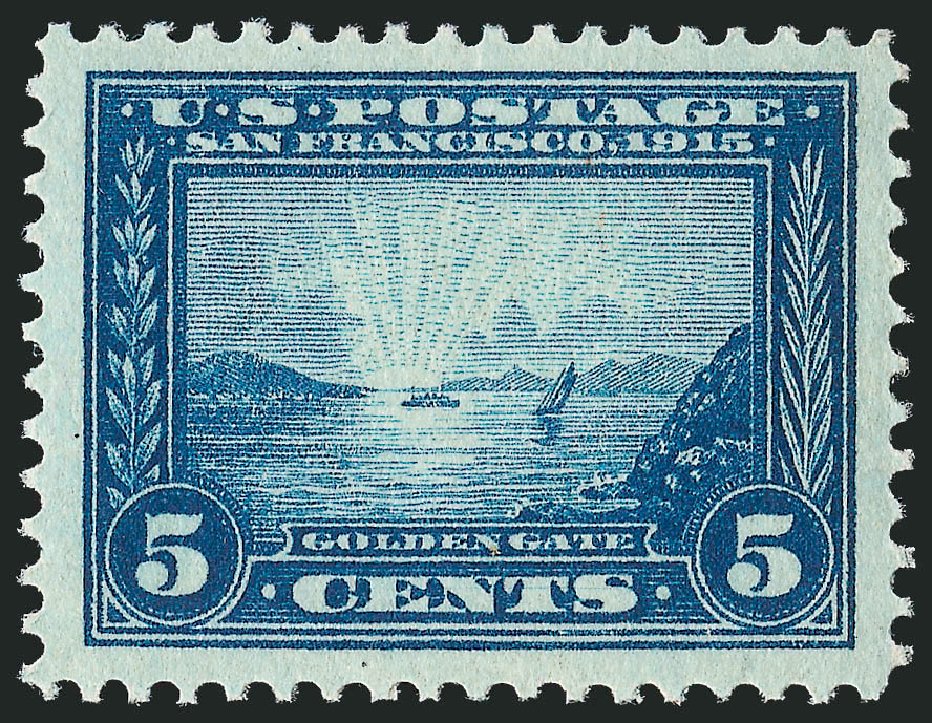 Prices of US Stamp Scott Catalogue # 399: 5c 1913 Panama-Pacific Exposition. Robert Siegel Auction Galleries, Feb 2015, Sale 1093, Lot 235