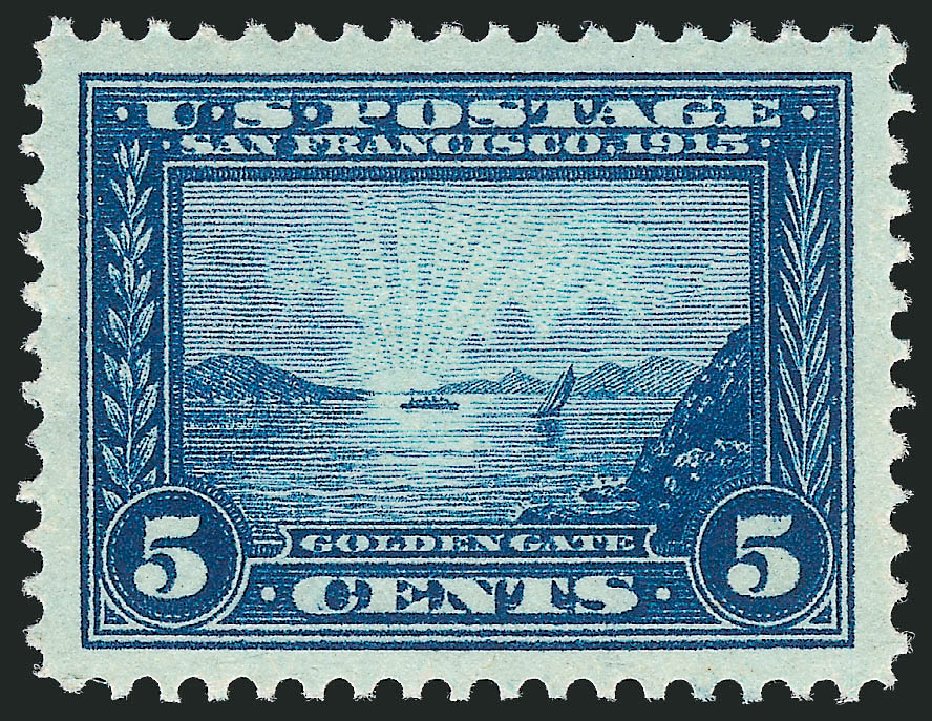 US Stamps Prices Scott Catalogue 399 - 1913 5c Panama-Pacific Exposition. Robert Siegel Auction Galleries, Nov 2012, Sale 1034, Lot 372