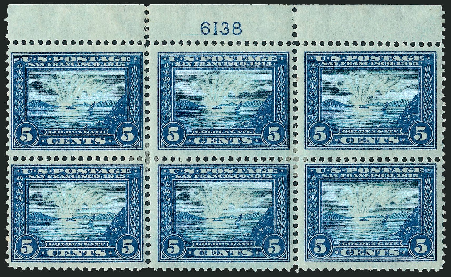 Price of US Stamp Scott #399 - 1913 5c Panama-Pacific Exposition. Robert Siegel Auction Galleries, Apr 2009, Sale 971, Lot 1712