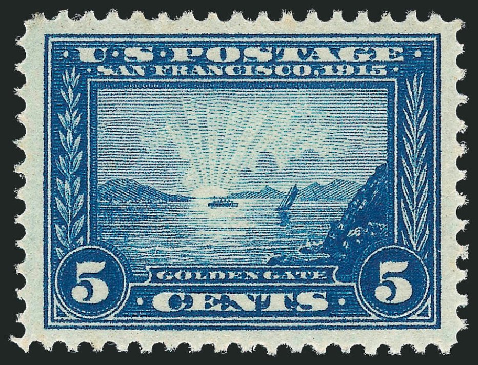 Value of US Stamps Scott # 399: 1913 5c Panama-Pacific Exposition. Robert Siegel Auction Galleries, Sep 2009, Sale 976, Lot 1982