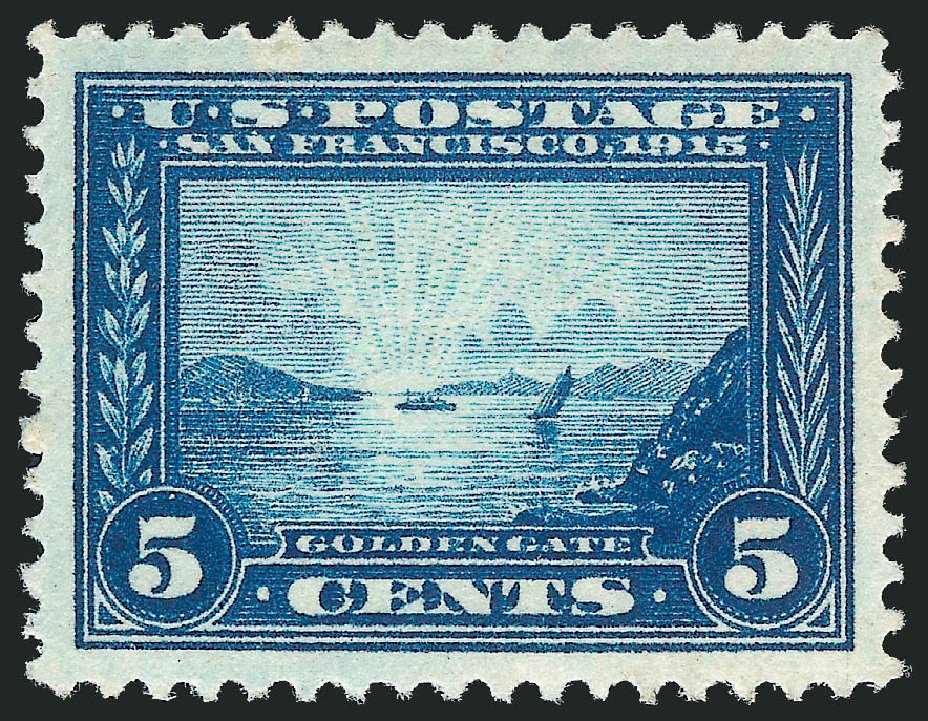 Prices of US Stamp Scott # 399 - 5c 1913 Panama-Pacific Exposition. Robert Siegel Auction Galleries, Jul 2013, Sale 1050, Lot 526