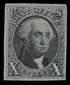 US Stamps Price Scott Cat. 4: 10c 1875 Washington. Daniel Kelleher Auctions, Apr 2012, Sale 629, Lot 147