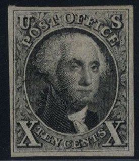 US Stamps Price Scott Catalog #4 - 1875 10c Washington. Cherrystone Auctions, Mar 2008, Sale 200803, Lot 40