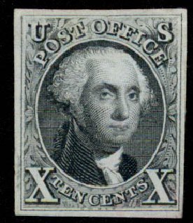 US Stamps Price Scott Catalog 4: 1875 10c Washington. Daniel Kelleher Auctions, Dec 2013, Sale 640, Lot 20
