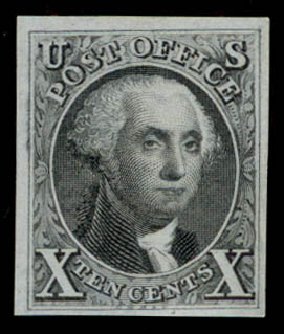 US Stamps Prices Scott 4: 10c 1875 Washington. Daniel Kelleher Auctions, Aug 2015, Sale 672, Lot 2110