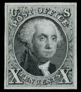 Cost of US Stamp Scott Catalog 4: 10c 1875 Washington. Daniel Kelleher Auctions, Aug 2015, Sale 672, Lot 2111