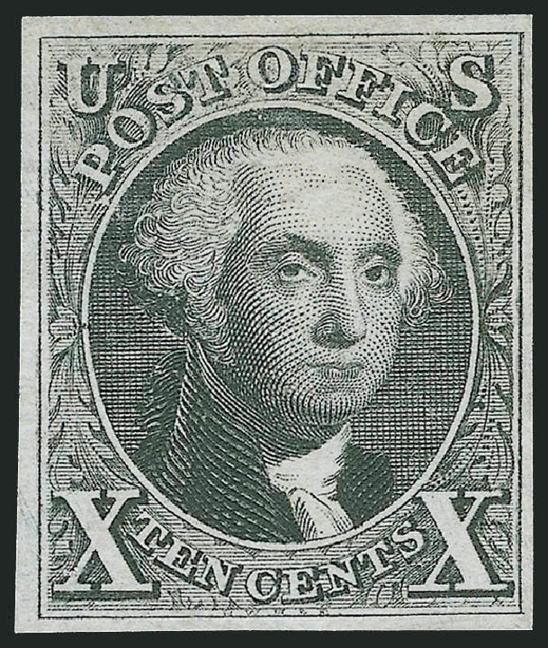 US Stamps Prices Scott Catalog #4: 1875 10c Washington. Robert Siegel Auction Galleries, Jun 2011, Sale 1011, Lot 391